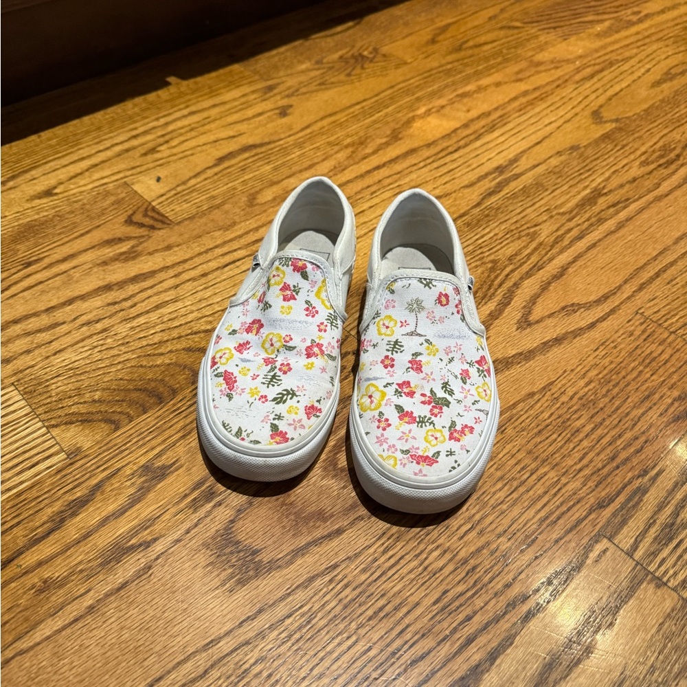 Vans flower girl shoes